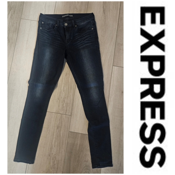 Express Dark Wash Jeans - Picture 1 of 4
